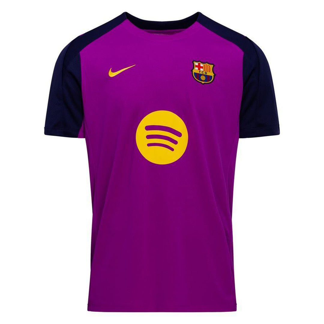 FC Barcelona Dri Fit Short Sleeve Top - Vivid Purple /Imperial Purple / Imperial Purple