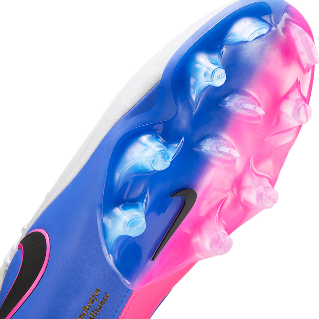 Tiempo Maestro Elite FG - White/Black-Racer Blue-Pink Blast