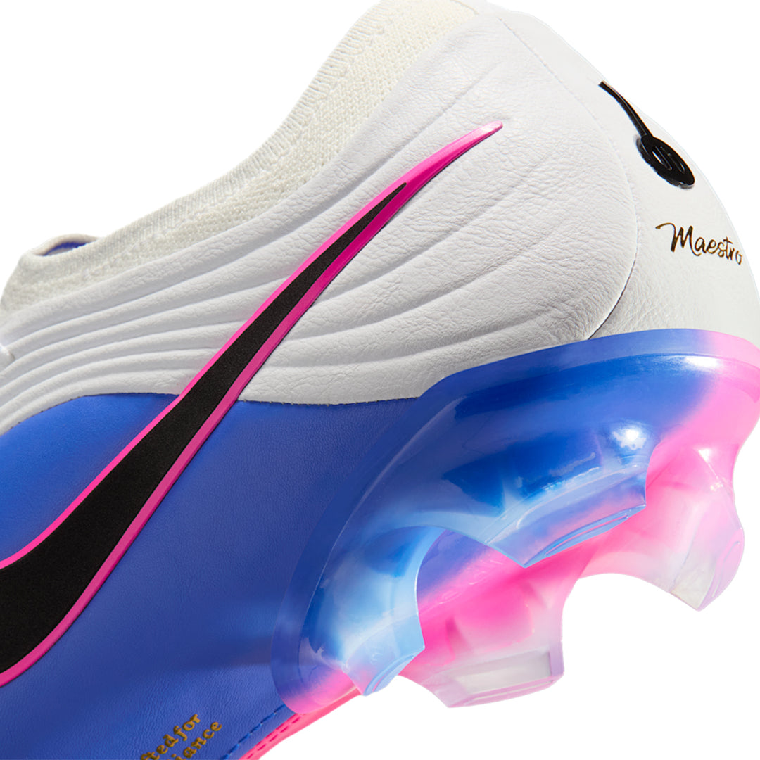 Tiempo Maestro Elite FG - White/Black-Racer Blue-Pink Blast