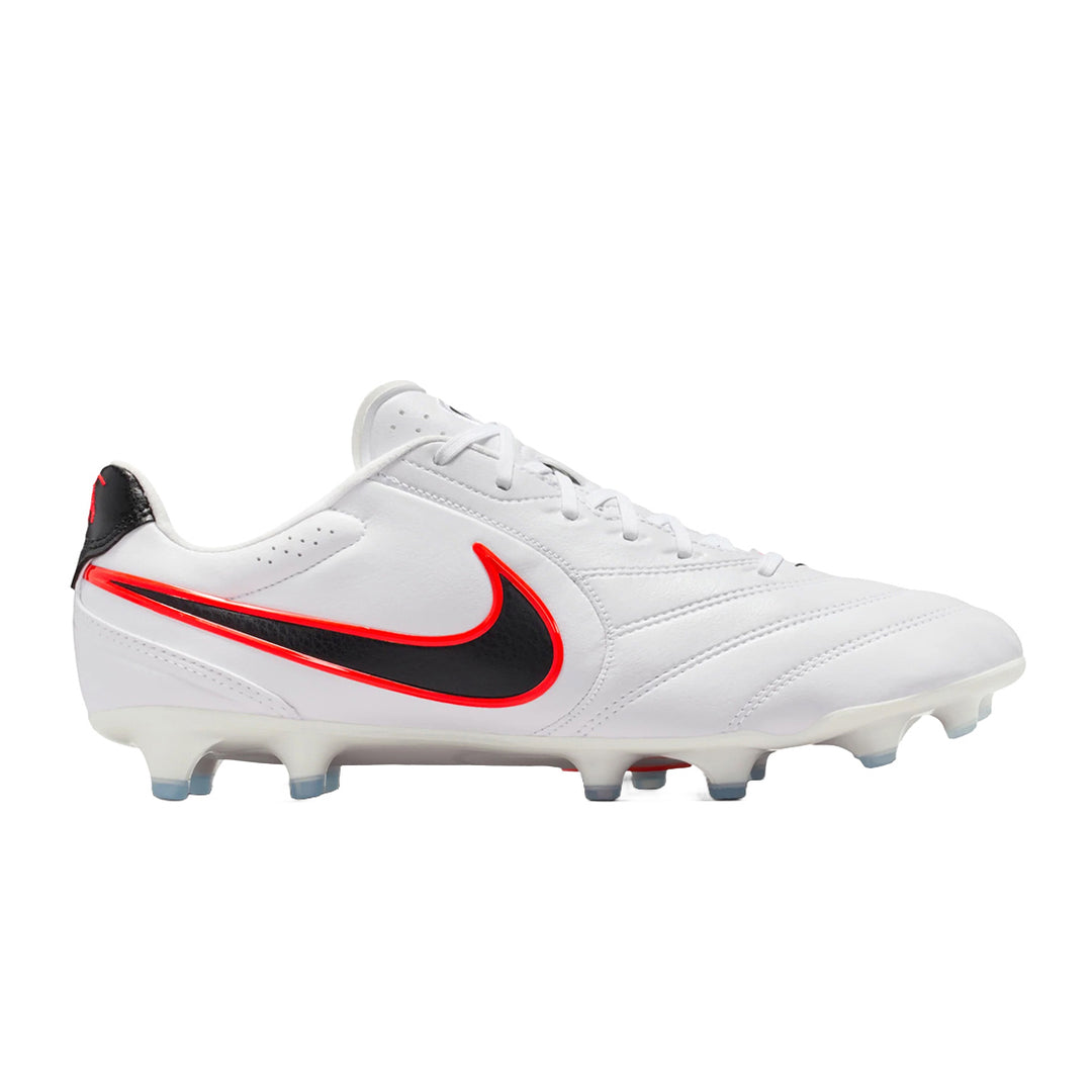 Tiempo Ligera Pro FG - White / Bright Crimson / Black