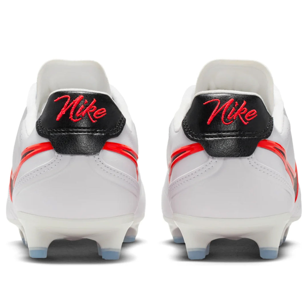 Tiempo Ligera Pro FG - White / Bright Crimson / Black