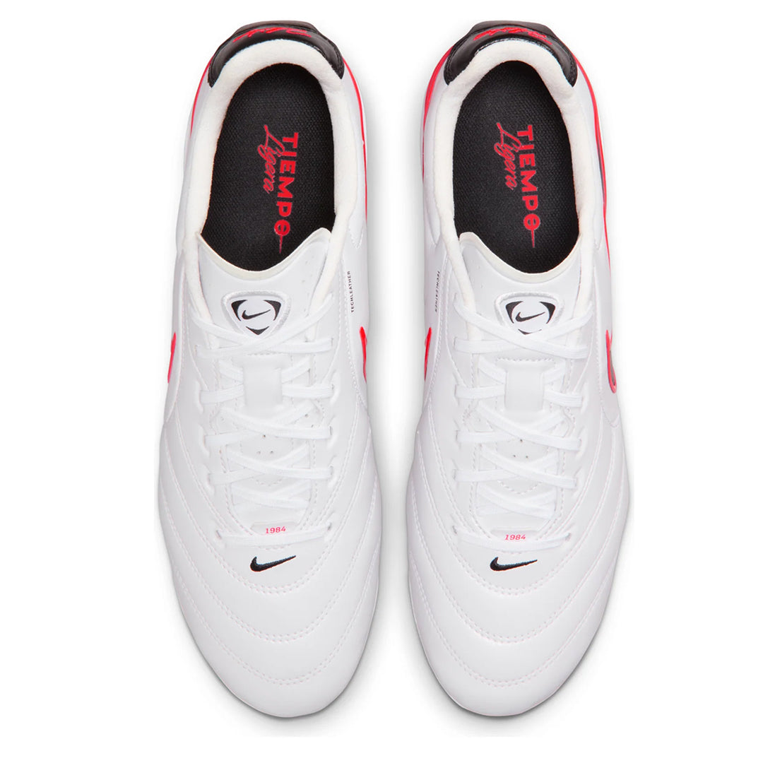 Tiempo Ligera Pro FG - White / Bright Crimson / Black