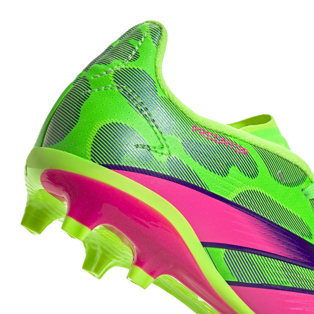 Predator League FG J Player - Team Solar Green/Team Shock Pink 2/Lucid Lemon