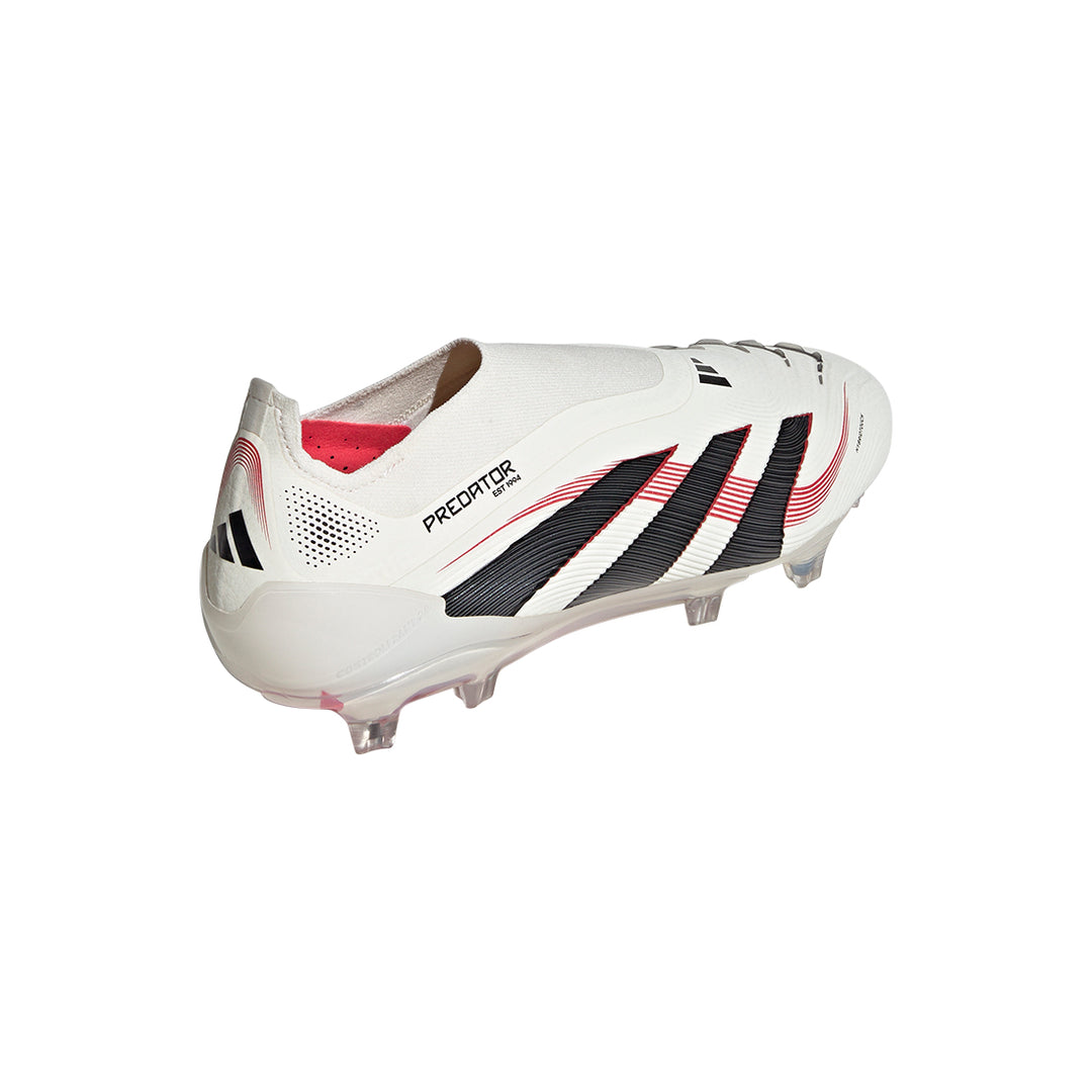 Predator Elite Ll FG - Off White/Core Black/Pure Ruby