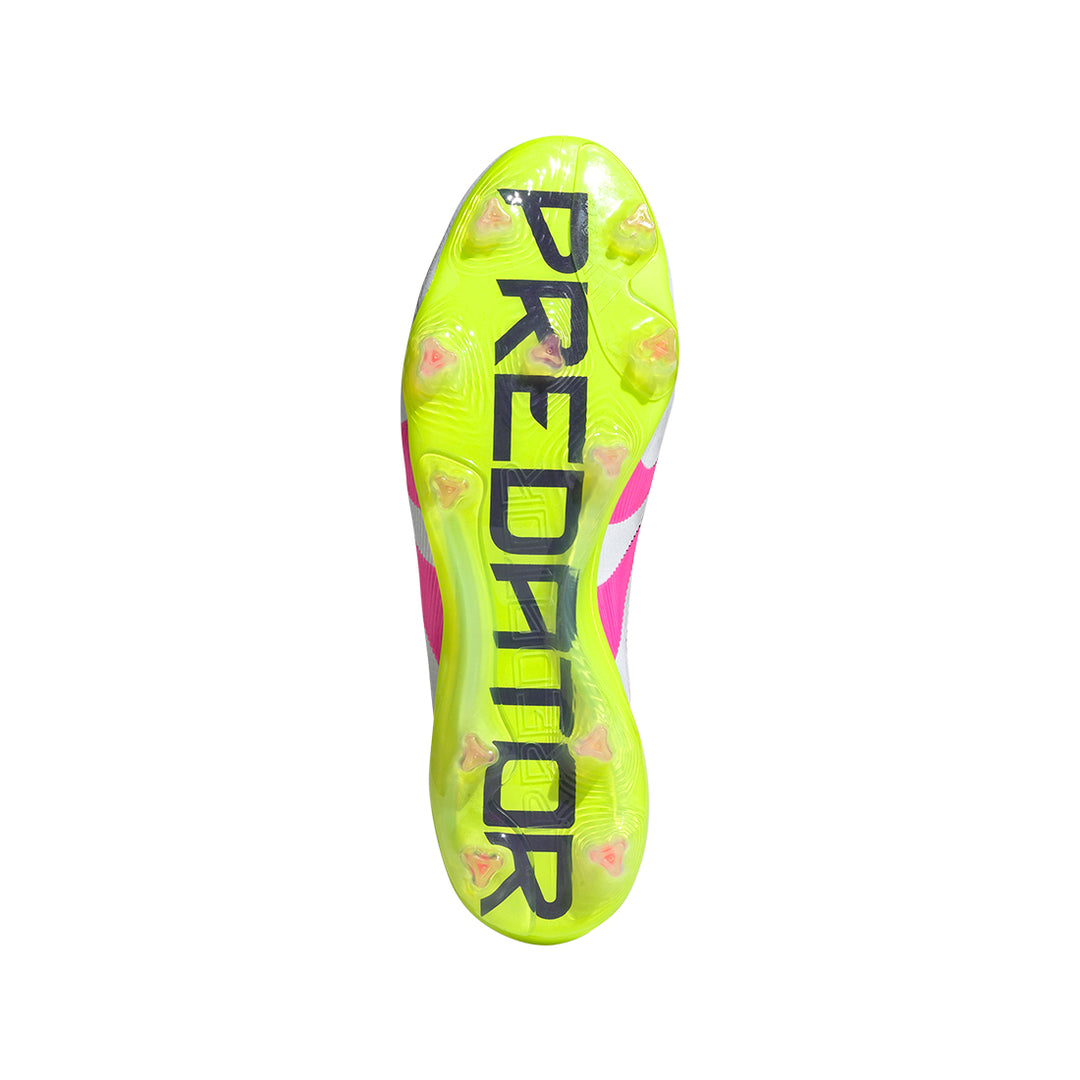 Predator Elite Ll FG - Ftwr White/Lucid Pink/Lucid Lemon