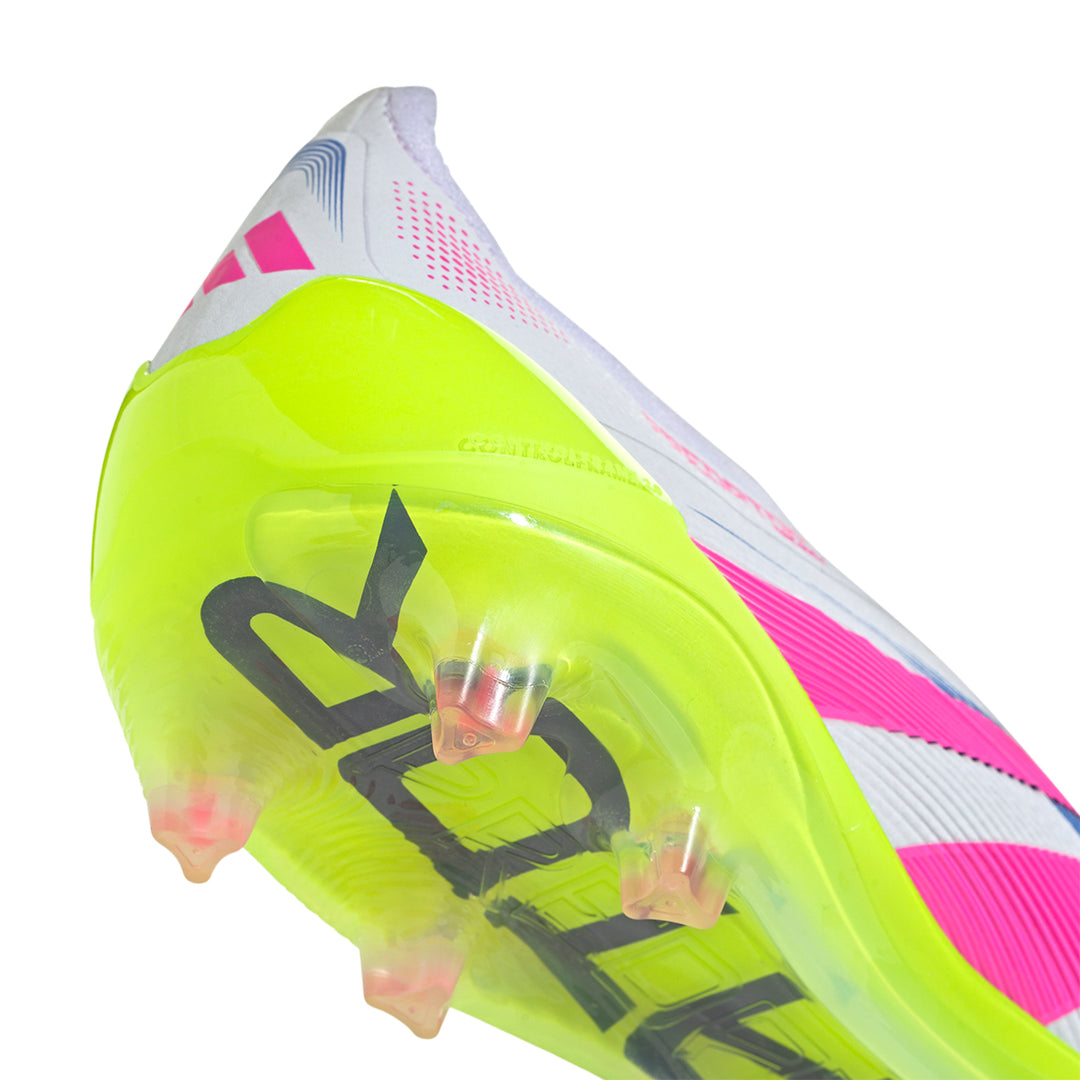 Predator Elite Ll FG - Ftwr White/Lucid Pink/Lucid Lemon