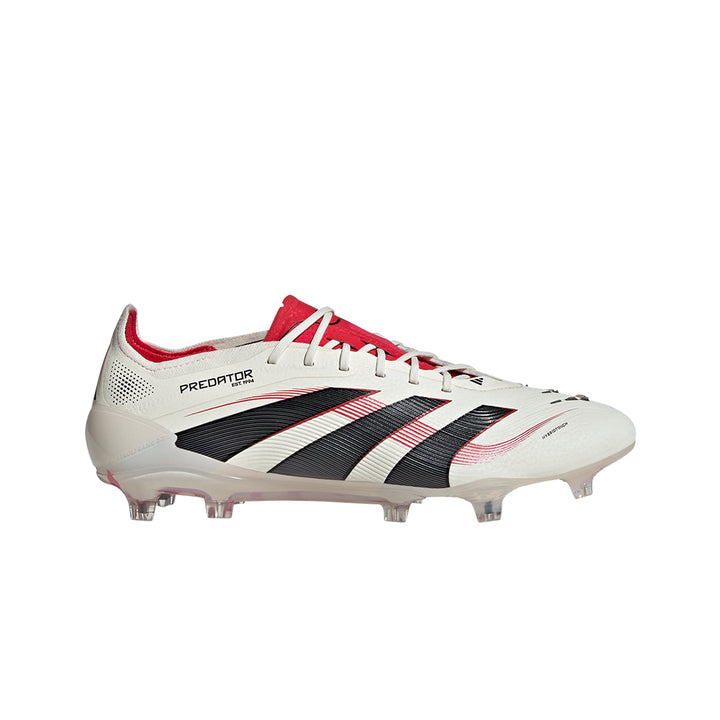 Predator Elite FG - Off White/Core Black/Pure Ruby