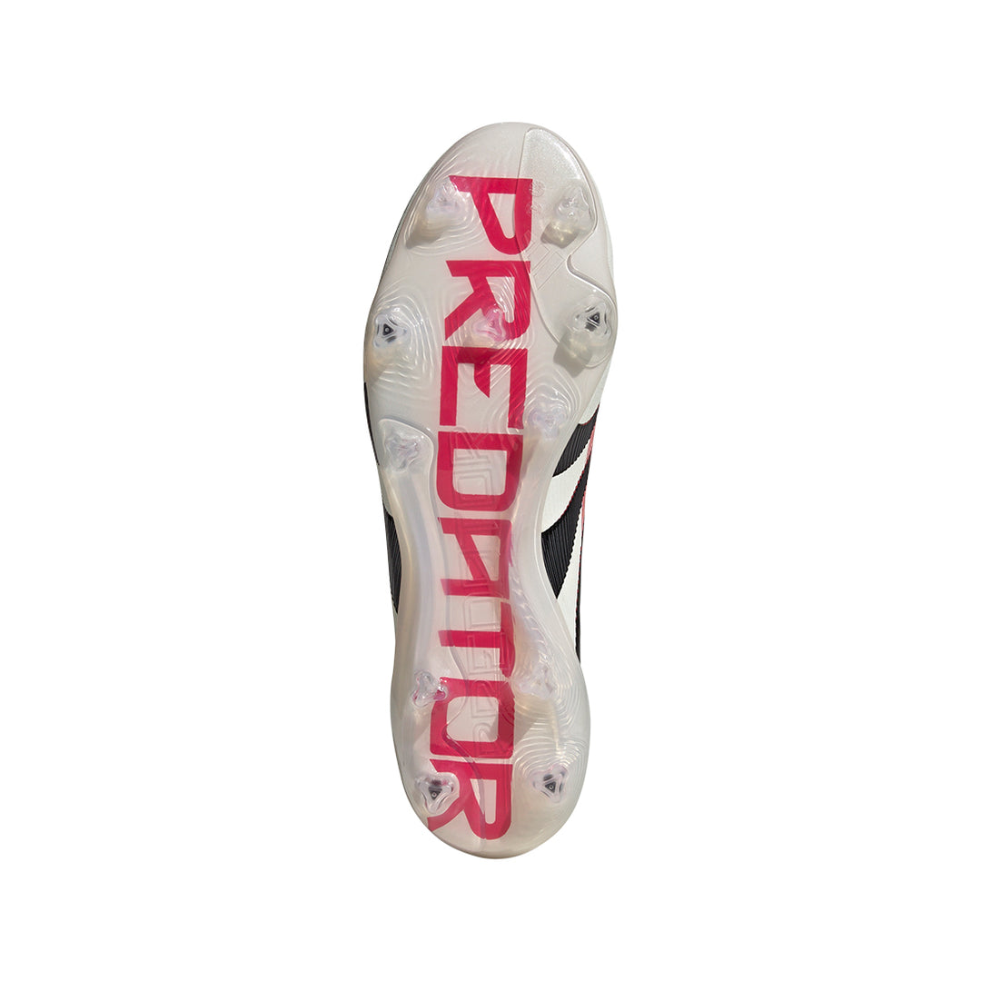 Predator Elite FG - Off White/Core Black/Pure Ruby