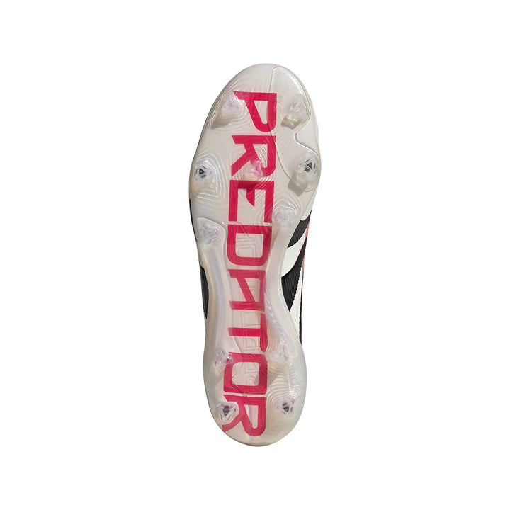 Predator Elite FG - Off White/Core Black/Pure Ruby