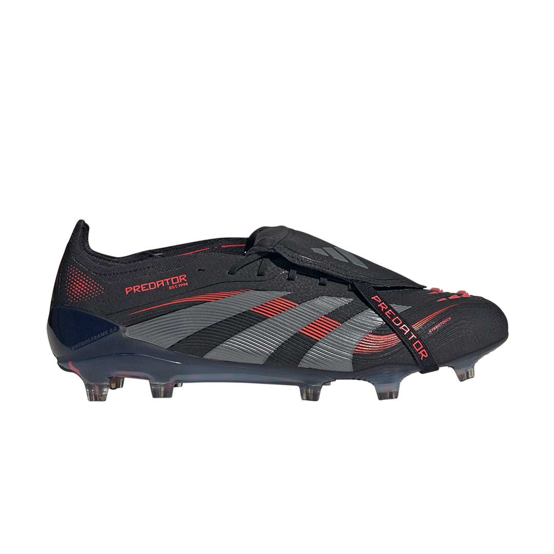 Predator Elite Ft FG - Core Black/Grey Four/Lucid Red