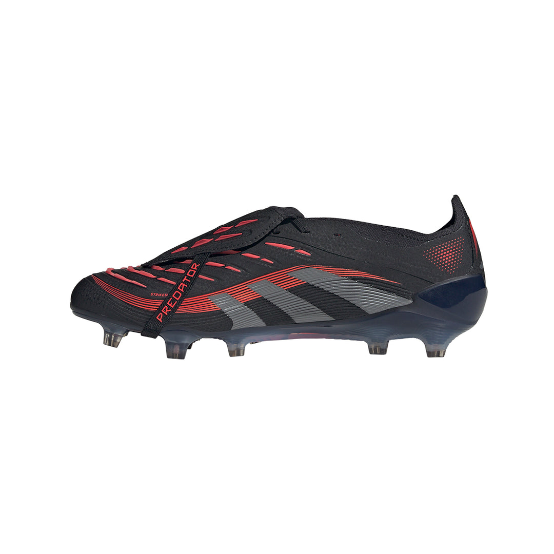 Predator Elite Ft FG - Core Black/Grey Four/Lucid Red