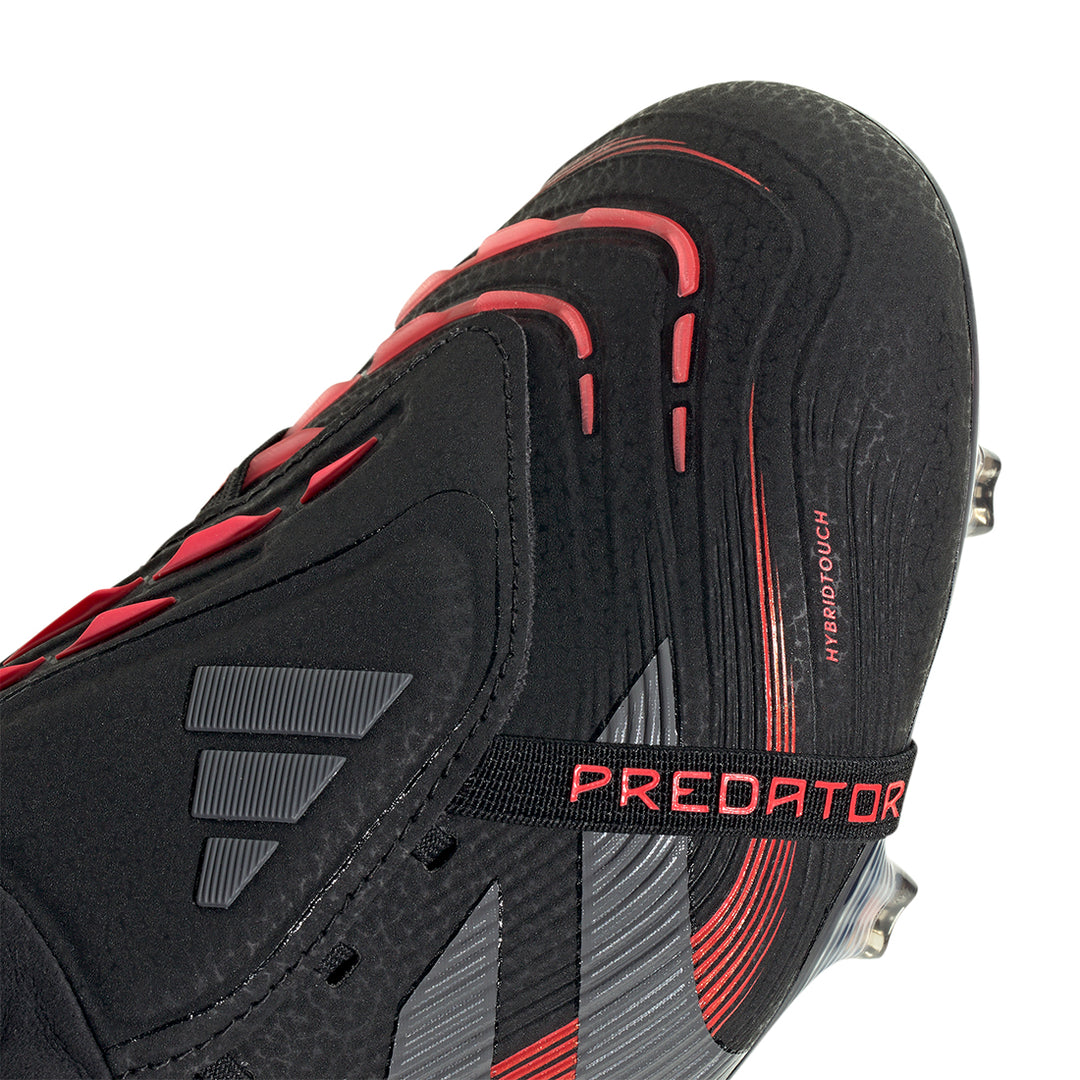 Predator Elite Ft FG - Core Black/Grey Four/Lucid Red