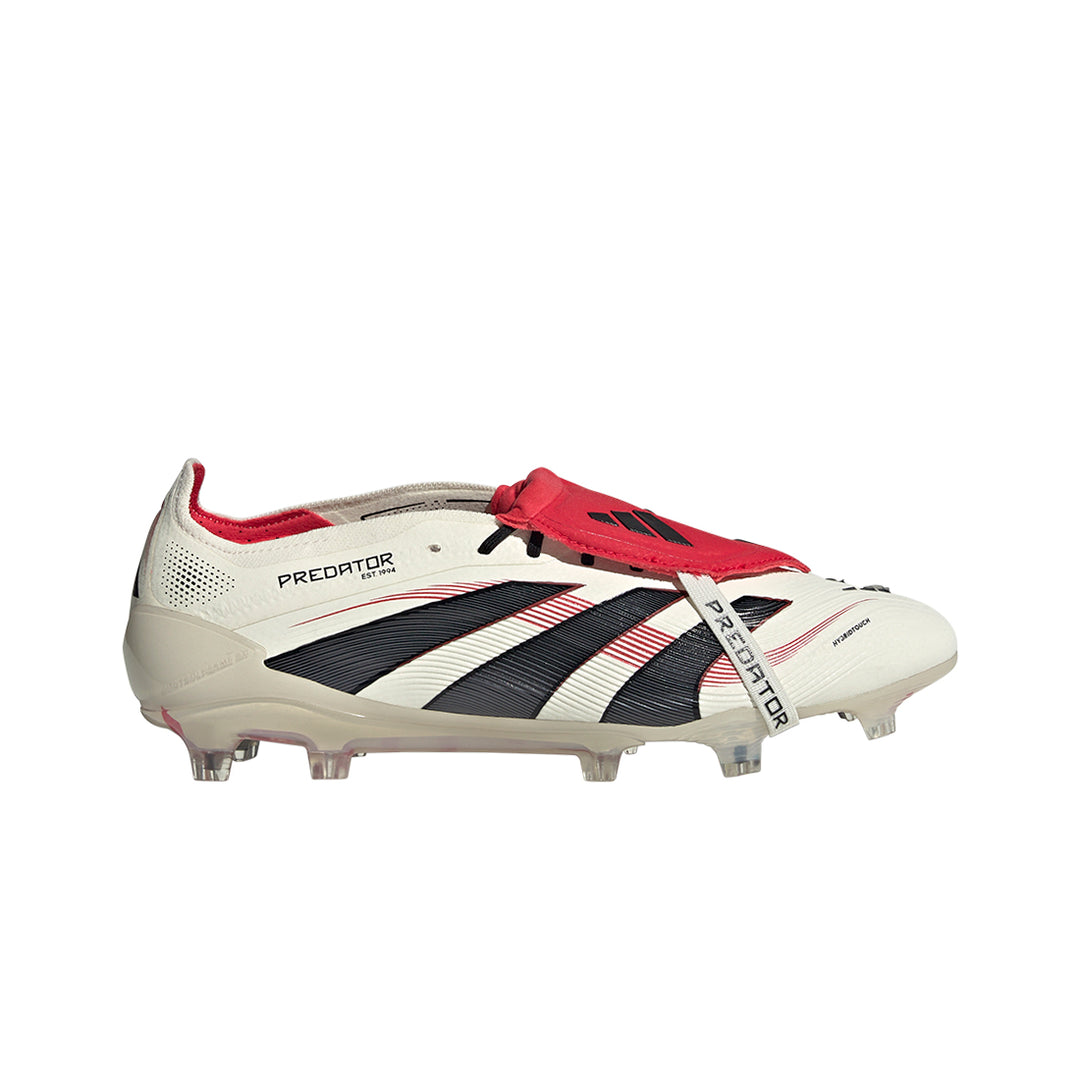 Predator Elite Ft FG - Off White/Core Black/Pure Ruby
