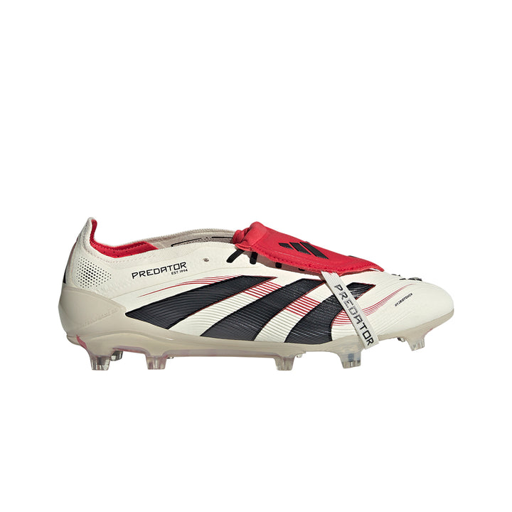 Predator Elite Ft FG - Off White/Core Black/Pure Ruby