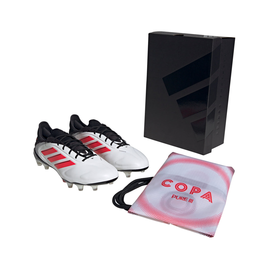 Copa Pure Iii Elite FG - Ftwr White/Lucid Red/Core Black