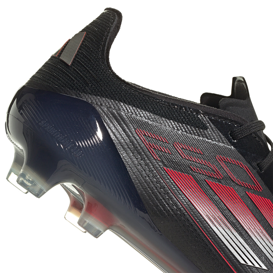 F50 Elite FG - Core Black/Iron Met./Lucid Red