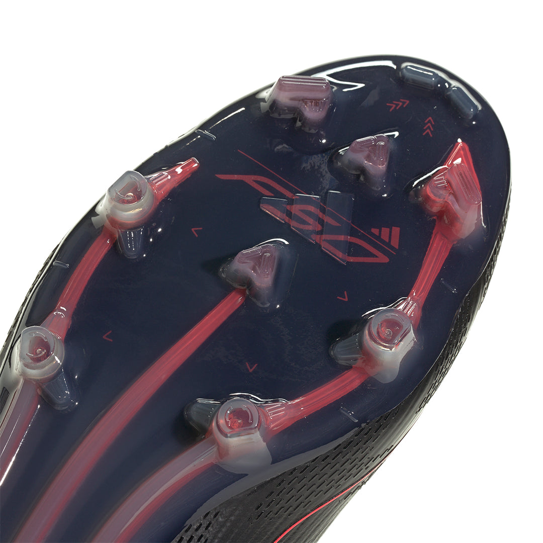 F50 Elite FG - Core Black/Iron Met./Lucid Red