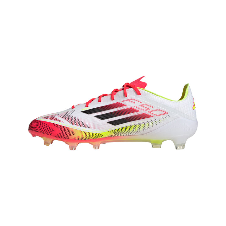F50 Elite FG - Ftwr White/Core Black/Solar Yellow