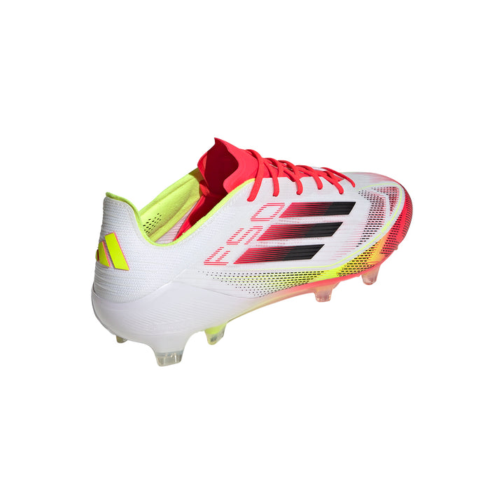 F50 Elite FG - Ftwr White/Core Black/Solar Yellow
