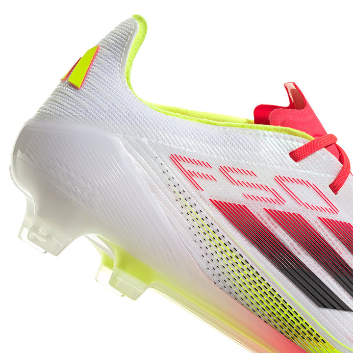 F50 Elite FG - Ftwr White/Core Black/Solar Yellow