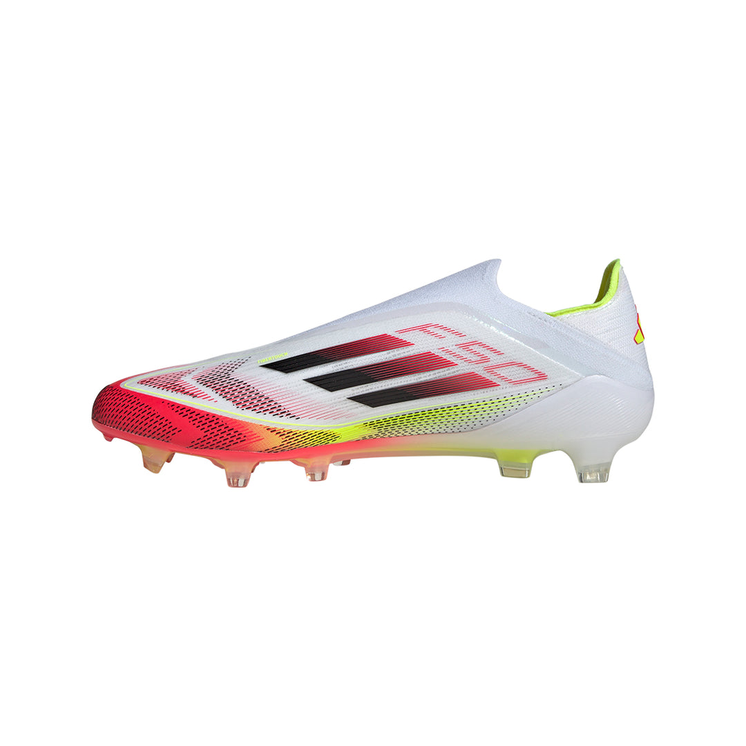 F50 Elite Ll FG - Ftwr White/Core Black/Solar Yellow