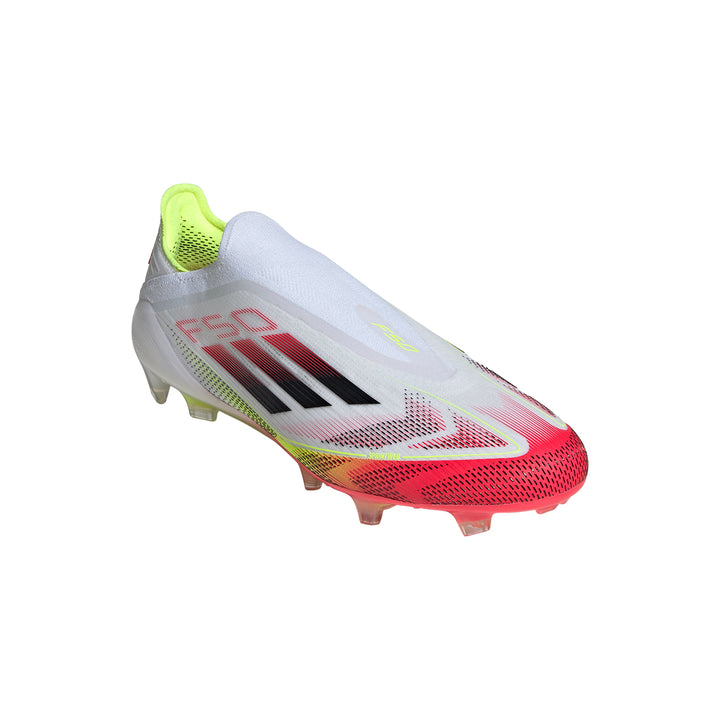 F50 Elite Ll FG - Ftwr White/Core Black/Solar Yellow