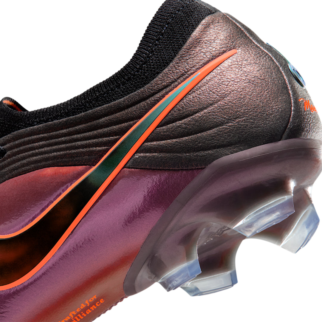 Tiempo Maestro Elite FG LV8 - Black/Laser Orange-Hyper Crimson
