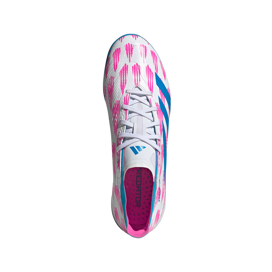 Predator League TF - Ftwr White/Solar Blue/Solar Pink