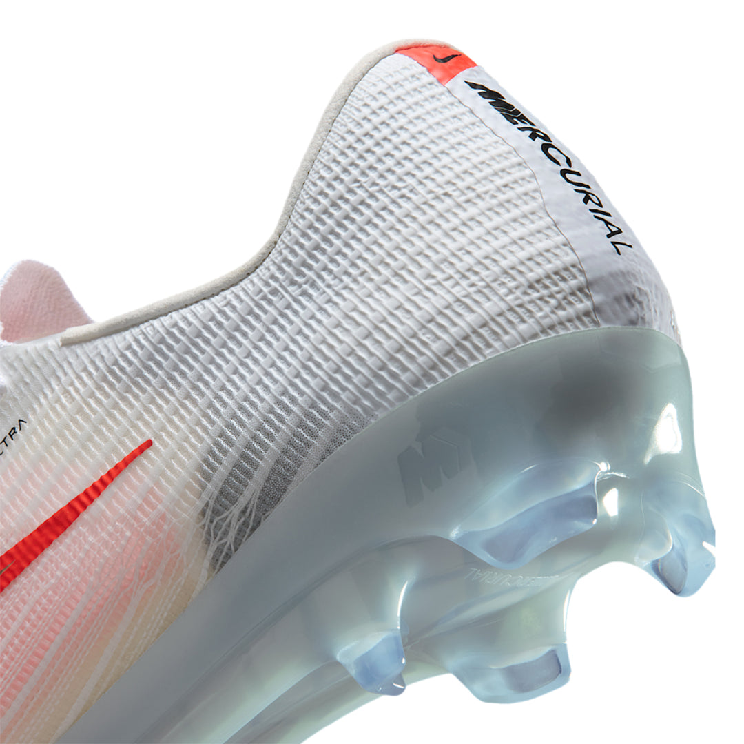 Zoom Superfly 11 Elite FG - White / Bright Crimson / Blur
