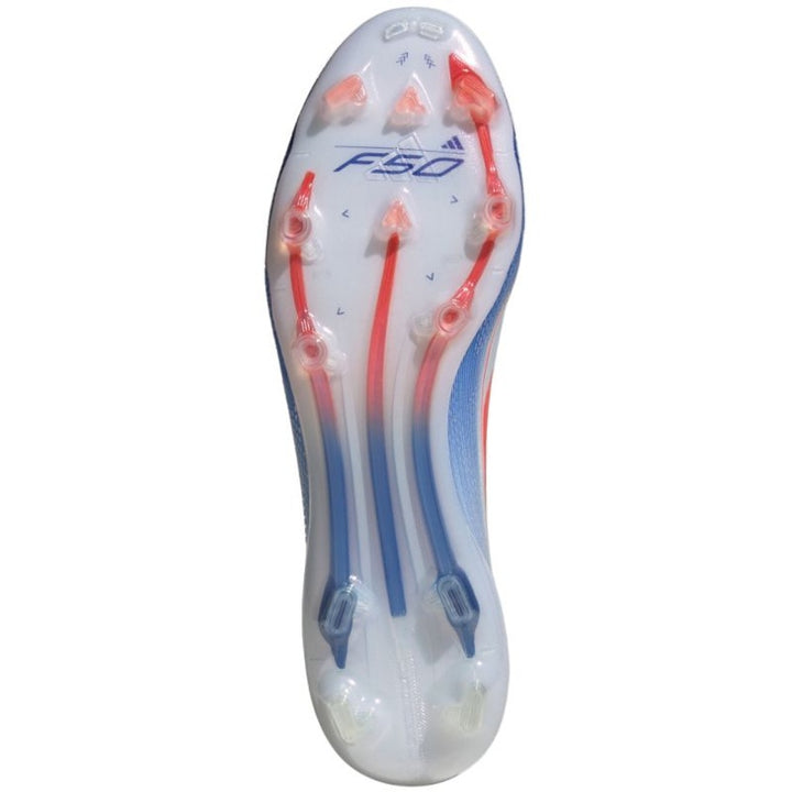 F50 Elite FG - Ftwr White/Solar Red/Lucid Blue