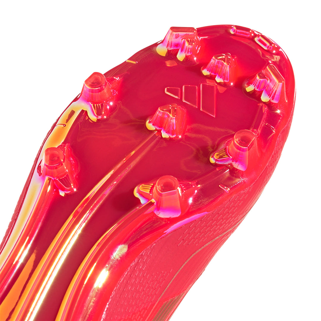 F50 Elite FG Mo Salah - Solar Red/Gold Met./Bright Red