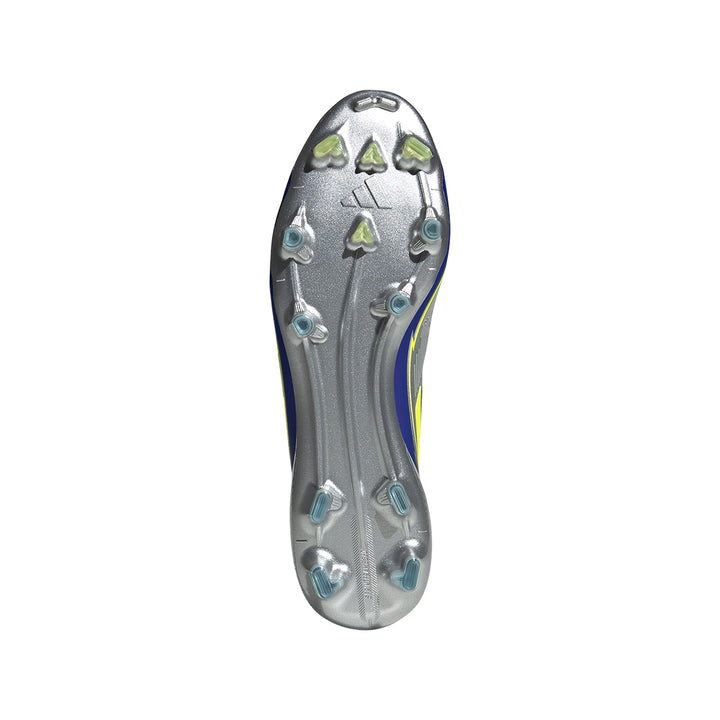 F50 Elite FG Messi - Silver Met./Solar Yellow/Lucid Blue