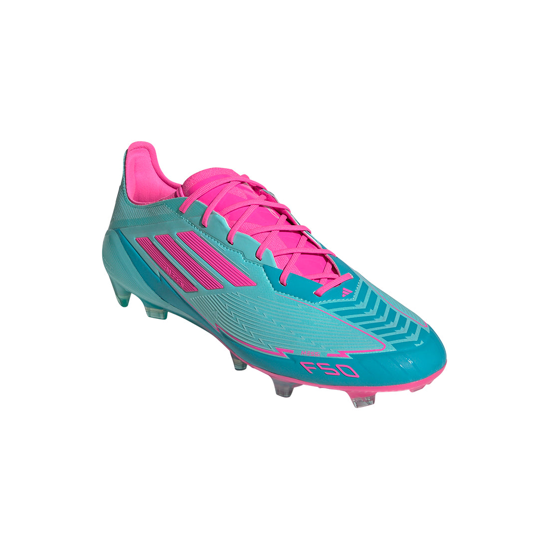 F50 Elite FG Messi - Flash Aqua/Lucid Pink/Lucid Cyan – The Boot Room