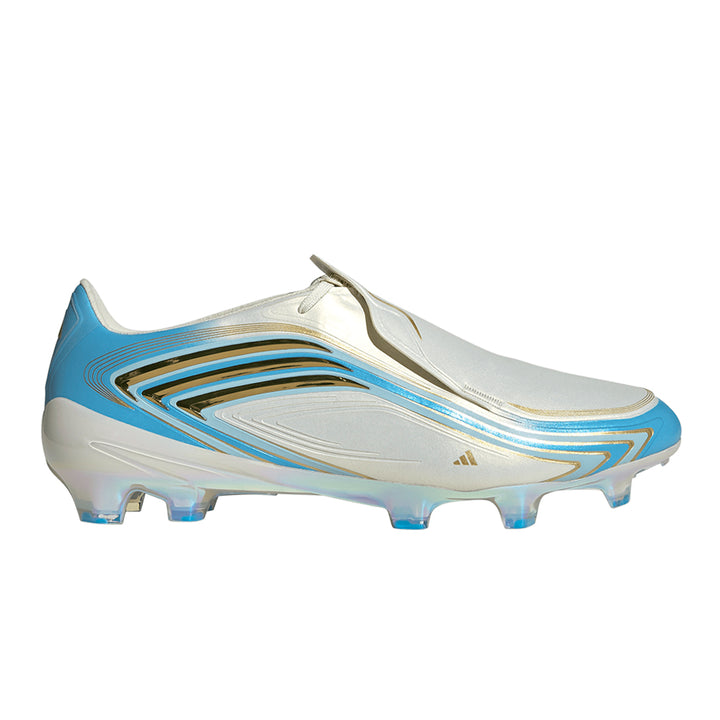 F50 Messi Elite FG - Ivory / Semi Blue Burst / Icey Blue