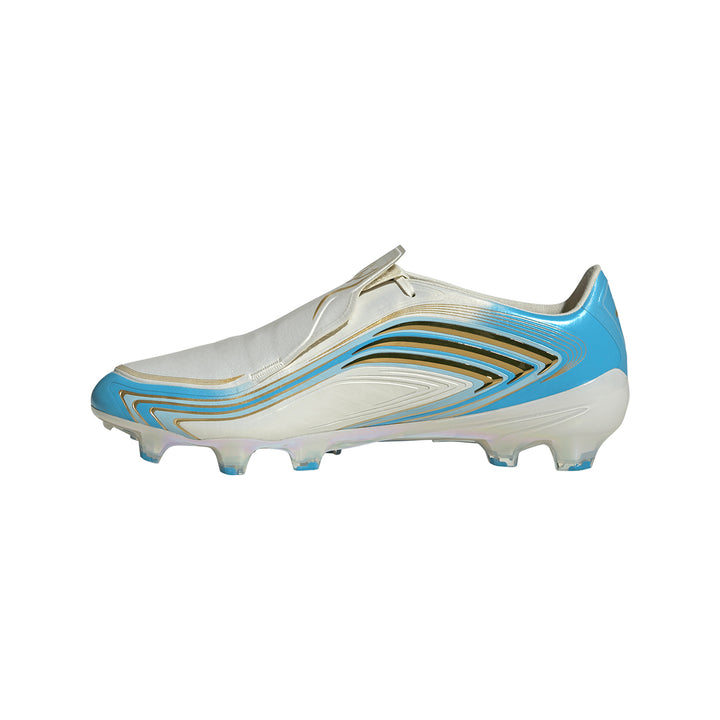 F50 Messi Elite FG - Ivory / Semi Blue Burst / Icey Blue