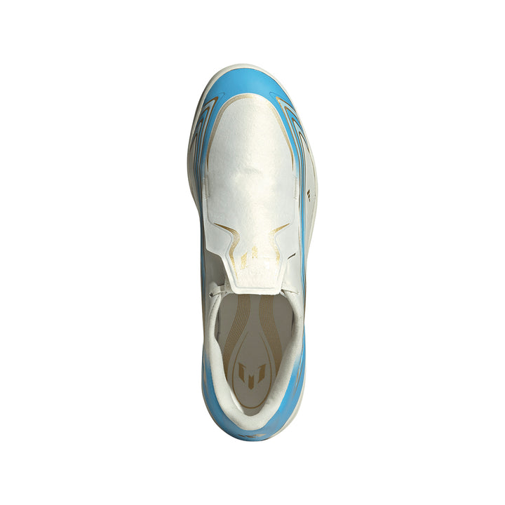 F50 Messi League TF - Ivory / Semi Blue Burst / Icey Blue