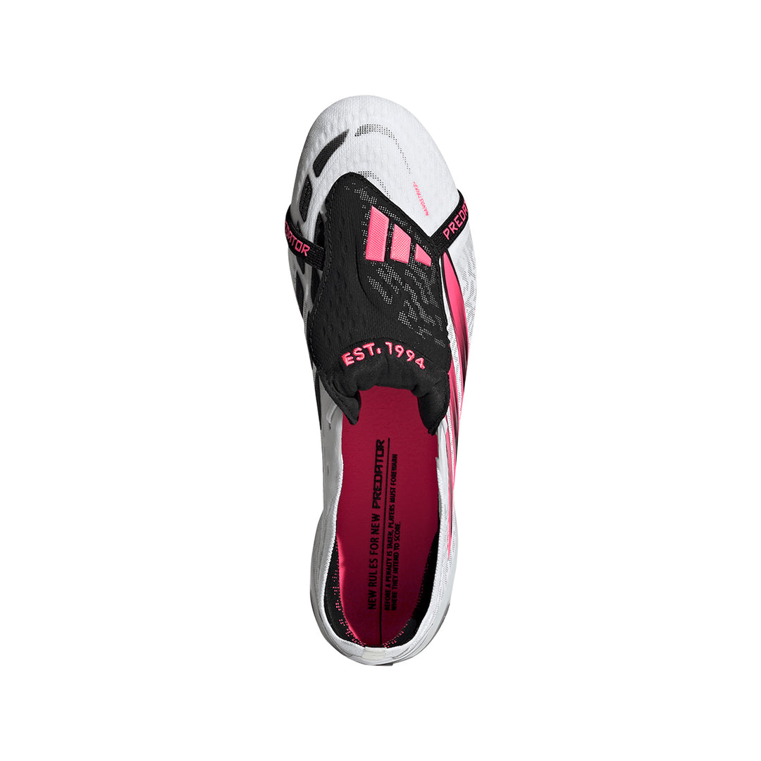 Predator Elite Fold Over Tongue AG - White / Solar Turbo / Core Black