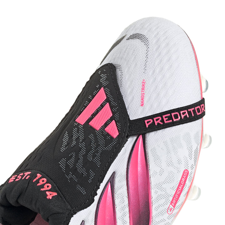 Predator Elite Fold Over Tongue AG - White / Solar Turbo / Core Black