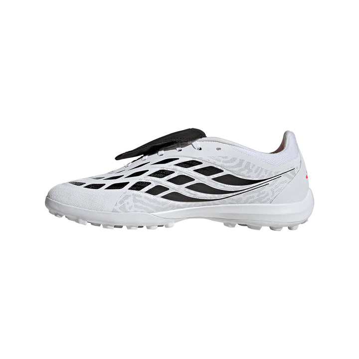 Predator League Fold Over Tongue TF - White / Solar Turbo Core Black
