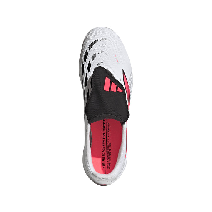 Predator League Fold Over Tongue TF - White / Solar Turbo Core Black