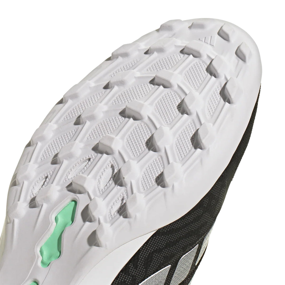 Predator League Fold Over Tongue TF - Core Black / Silver Metallic Pulse Mint