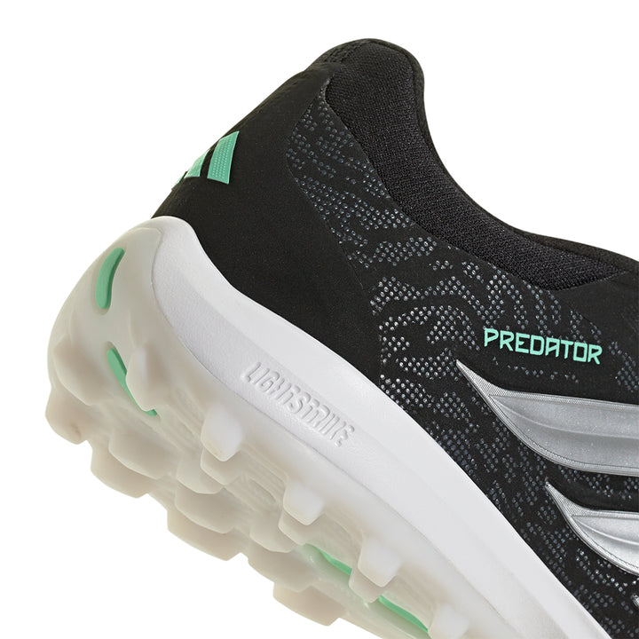 Predator Pro Fold Over Tongue TF - Core Black / Silver Metallic / Pulse Mint
