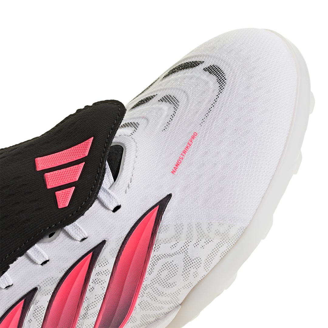 Predator Pro Fold Over Tongue TF - White / Solar Turbo / Core Black