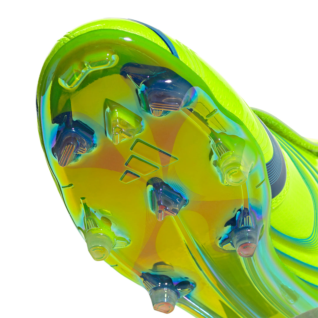 F50 Elite Tunit FG - Lucid Lemon / Royal Blue / Lucid Aquamarine