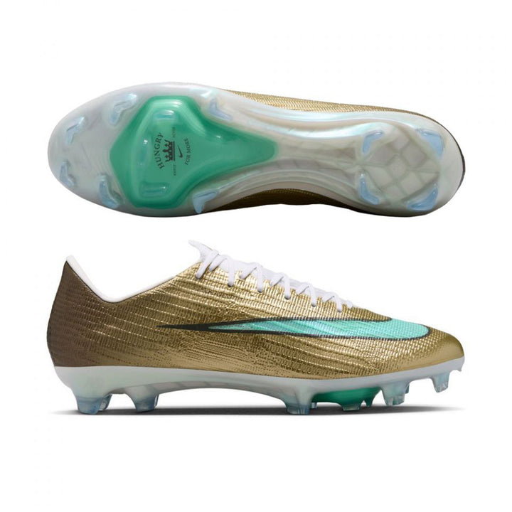 Zoom Superfly 11 Elite FG Kylian Mbappe - Metalic Gold / Clear Jade