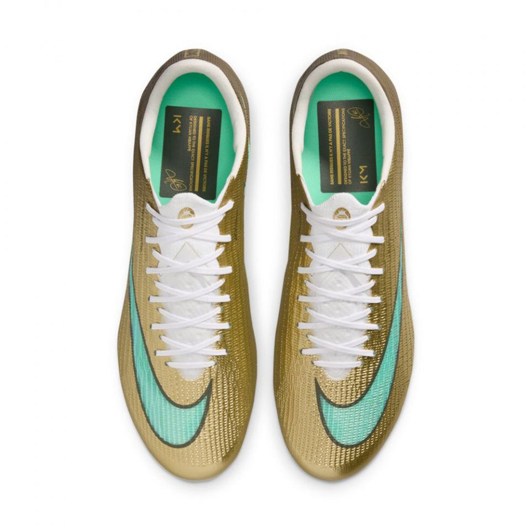 Zoom Superfly 11 Elite FG Kylian Mbappe - Metalic Gold / Clear Jade