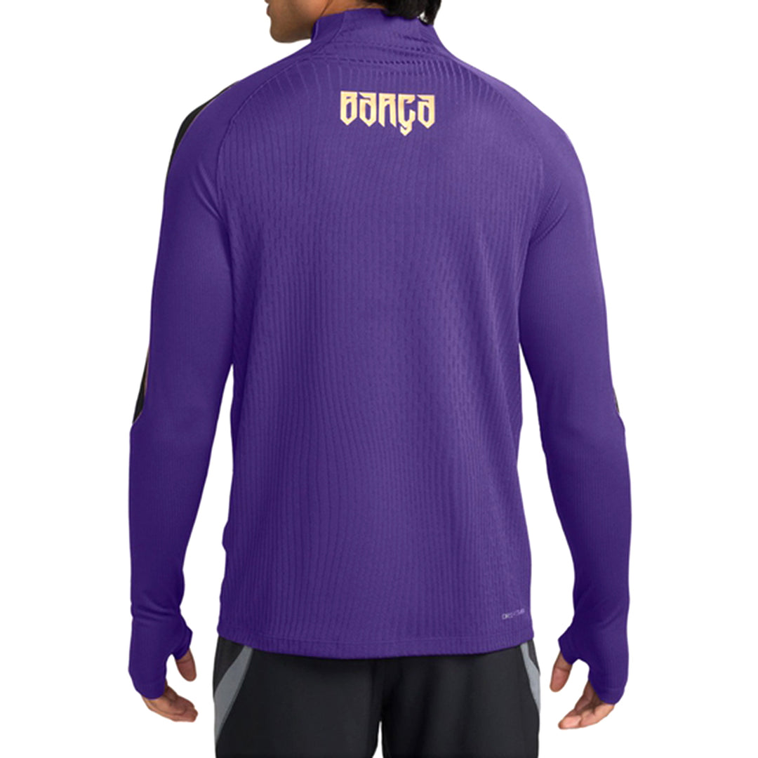 FC Barcelona Dri Fit ADV Strike Elite Drill Top Away - Field Purple/Black/Metallic Gold
