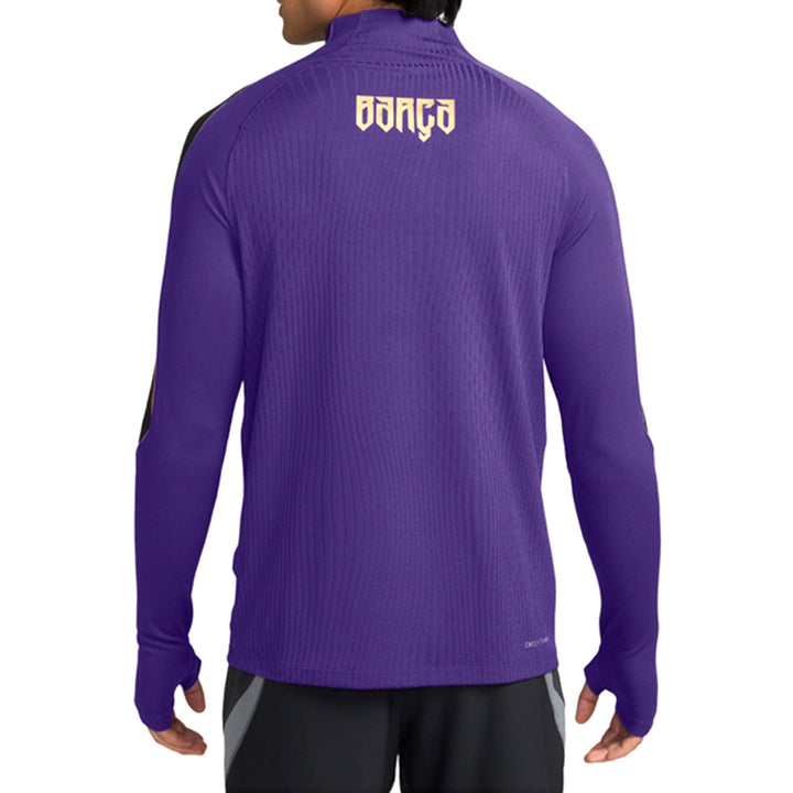 FC Barcelona Dri Fit ADV Strike Elite Drill Top Away - Field Purple/Black/Metallic Gold