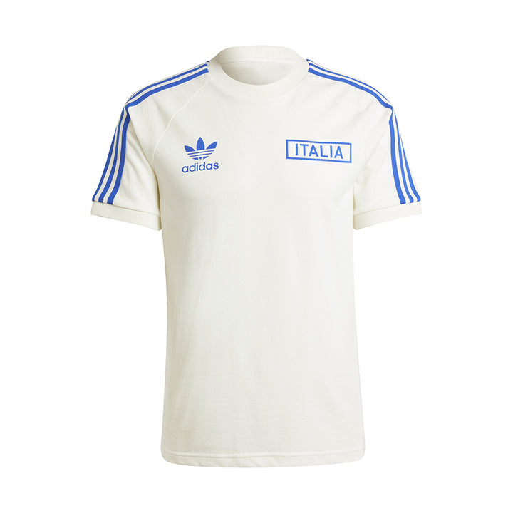 Italy Adicolor Classics 3-Stripes T-Shirts - Off White