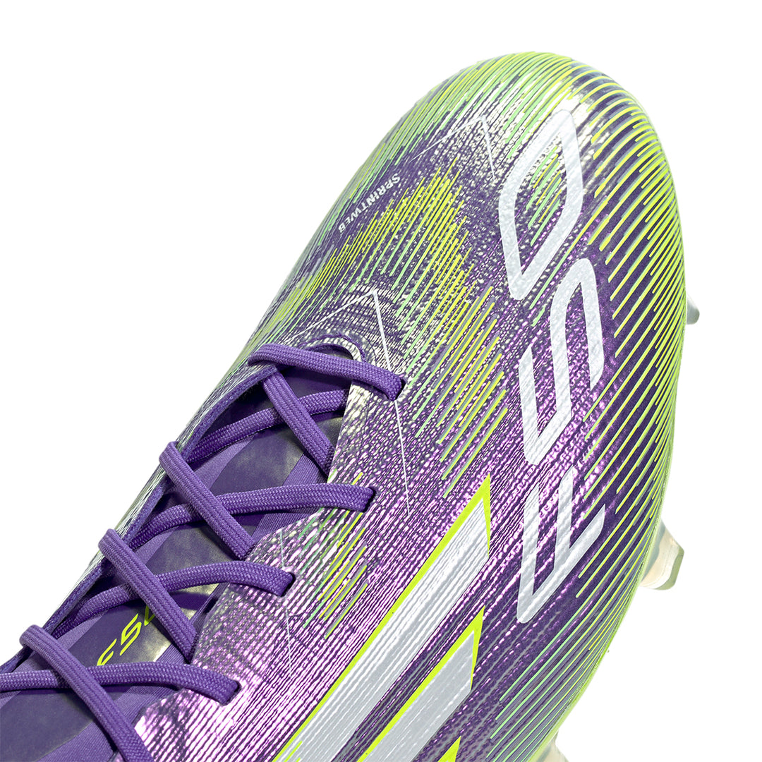 F50 Elite FG - Purple Rush/ White/Lucid Lemon